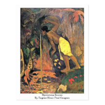 Mysterious Source By Eugene Henri Paul Gauguin Postcard