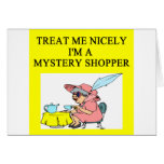 MYSTERY shopper Cards