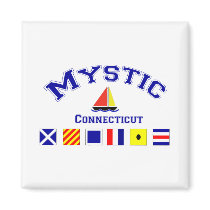 Mystic, CT Fridge Magnets