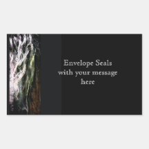 Mystic Friesian Rectangular Stickers