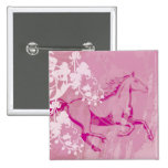Mystic Garden Horse Button