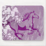 Mystic Garden Horse (Lt. Purple) Mouse Pads