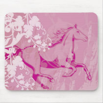 Mystic Garden Horse Mouse Mats