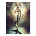 Mystic Moon Mermaid Postcards