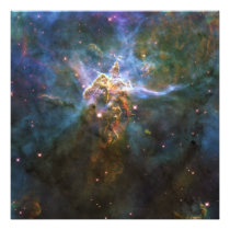 Mystic Mountain Carina Nebula HH 901 HH 902 Wide Photograph