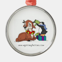 Mystic Reflections Holiday Friends Ornament