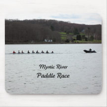 Mystic River Paddle Race Mousepad