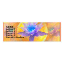 Mystical2 Skinny 3x1 inch Business Card