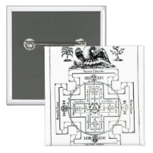 Mystical diagram of Solomon's Pin