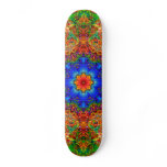Mystical Glow of the Sailing Wind Custom Skate Board