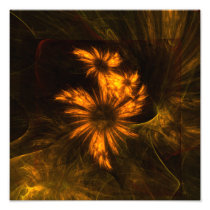 Mystique Garden Abstract Art Photo Print