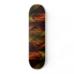 Mystique Jungle Abstract Art Skateboard