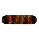 Mystique Jungle Abstract Art Skateboard