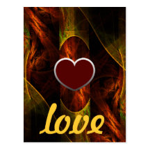 Mystique Jungle Love Postcard