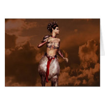 Mythical Centaur Greeting Card