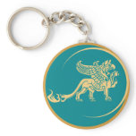 Mythical Gryphon Seal keychains
