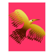 Mythological Phoenix Firebird Postcards