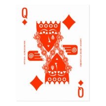 Mythos Lakshmi Queen of Diamonds Post Card