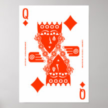 Mythos Lakshmi Queen of Diamonds Print