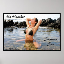 Mz Heather "Summer Sun" poster