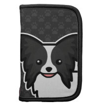 N1ki's Papillon Black And White Planner