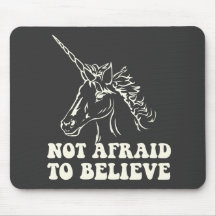 N.A.U.B Not Afraid To Believe Unicorn Mouse Pads