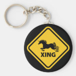 N.A.U.B Unicorn Crossing Sign Keychains