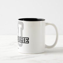 N is for Nathalie Coffee Mug