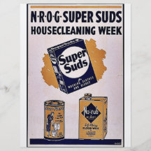 N-R-O-G- Super Suds Flyer Design
