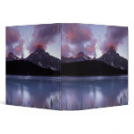 NA, Canada, Banff NP, Morning's first light on binders