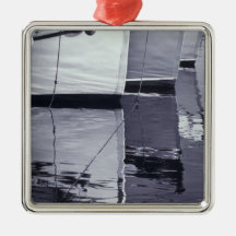 Na, Canada, la Nouvelle-Écosse, Digby. Bateaux de  Décoration De Noël