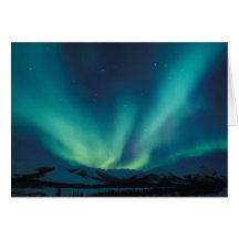 NA, USA, Alaska, Brooks Range, Curtains of green Cards