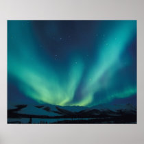 NA, USA, Alaska, Brooks Range, Curtains of green