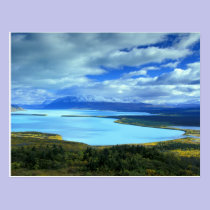 NA, USA, Alaska, Katmai NP, Naknek Lake. The postcards