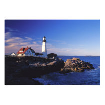 NA, USA, Maine. Portland Head lighthouse.