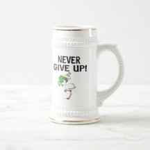 N'abandonnez jamais tasses