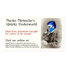 Nacho Nietzsche's Business Card