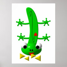 Nachos de grignotement de triton mignon affiches