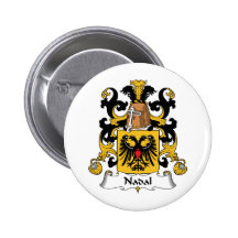 Nadal Family Crest Pinback Buttons