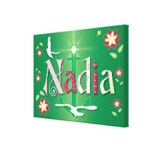 Nadia Canvas Print