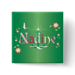 Nadine Pinback Buttons
