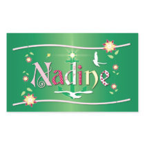 Nadine Rectangular Sticker