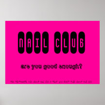 Nail Club Print