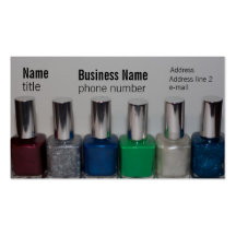 Nail Polish Business Card