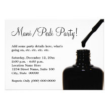 Nail Polish Invitation