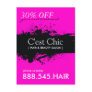 Nail Salon and Spa Advertising Postcard