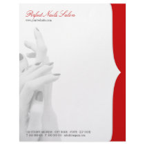 Nail Salon Beauty Centre business letterhead