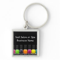 Nail Salon Business, Bright Polish Bottles