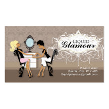 Nail Salon Business Card