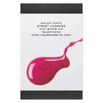 Nail Salon Price List Flyer